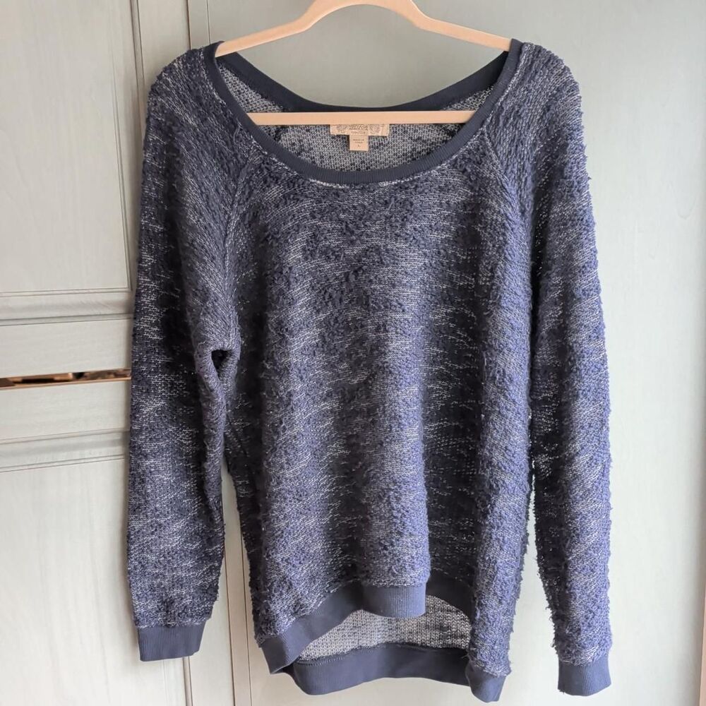 Nine-west Women's Blue and Grey Jumper